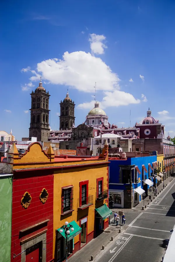 Calle de Puebla. México